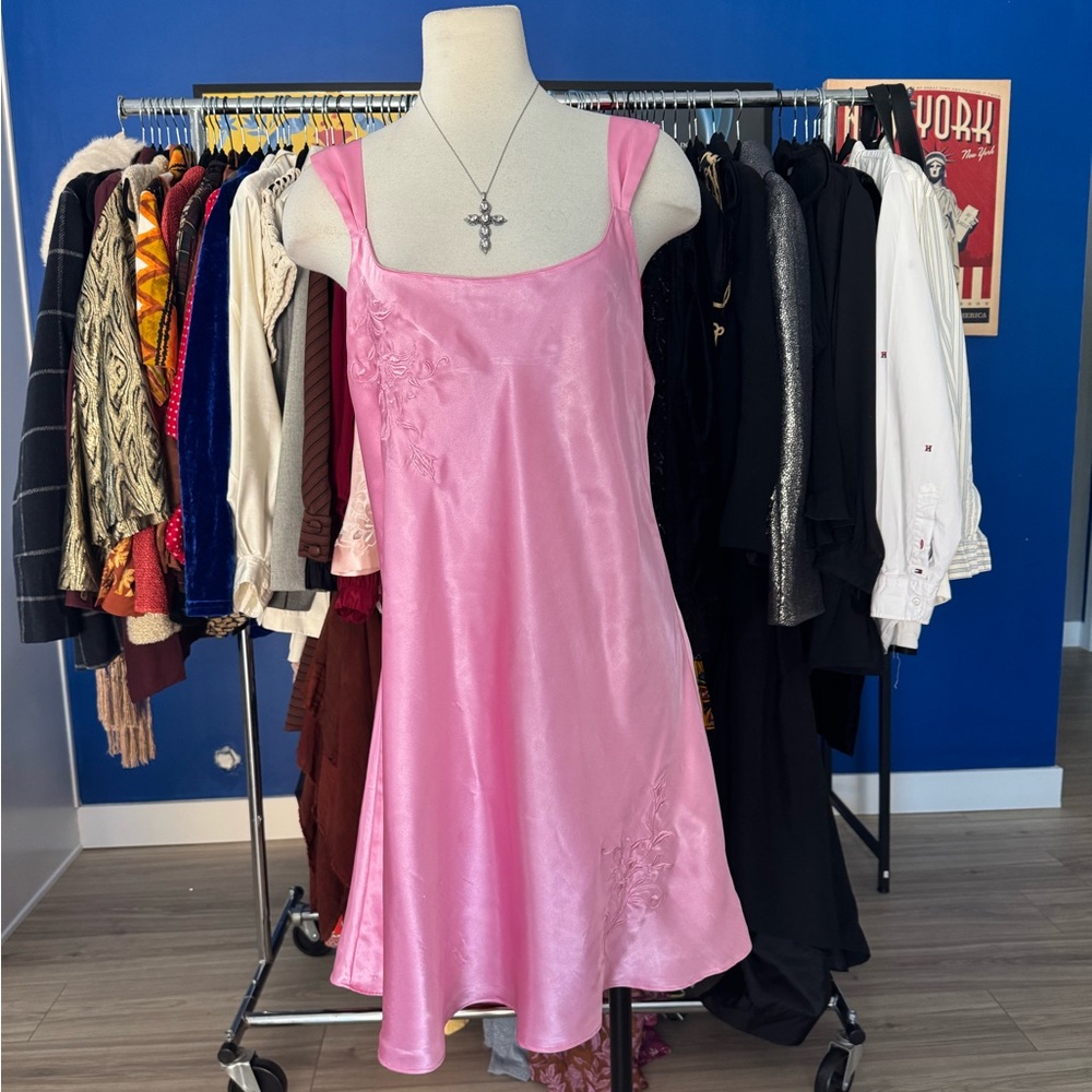 Elegant Pink Chemise